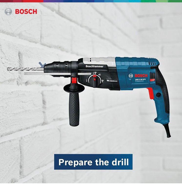 دریل بتن کن سه کاره بوشGBH 2-28F