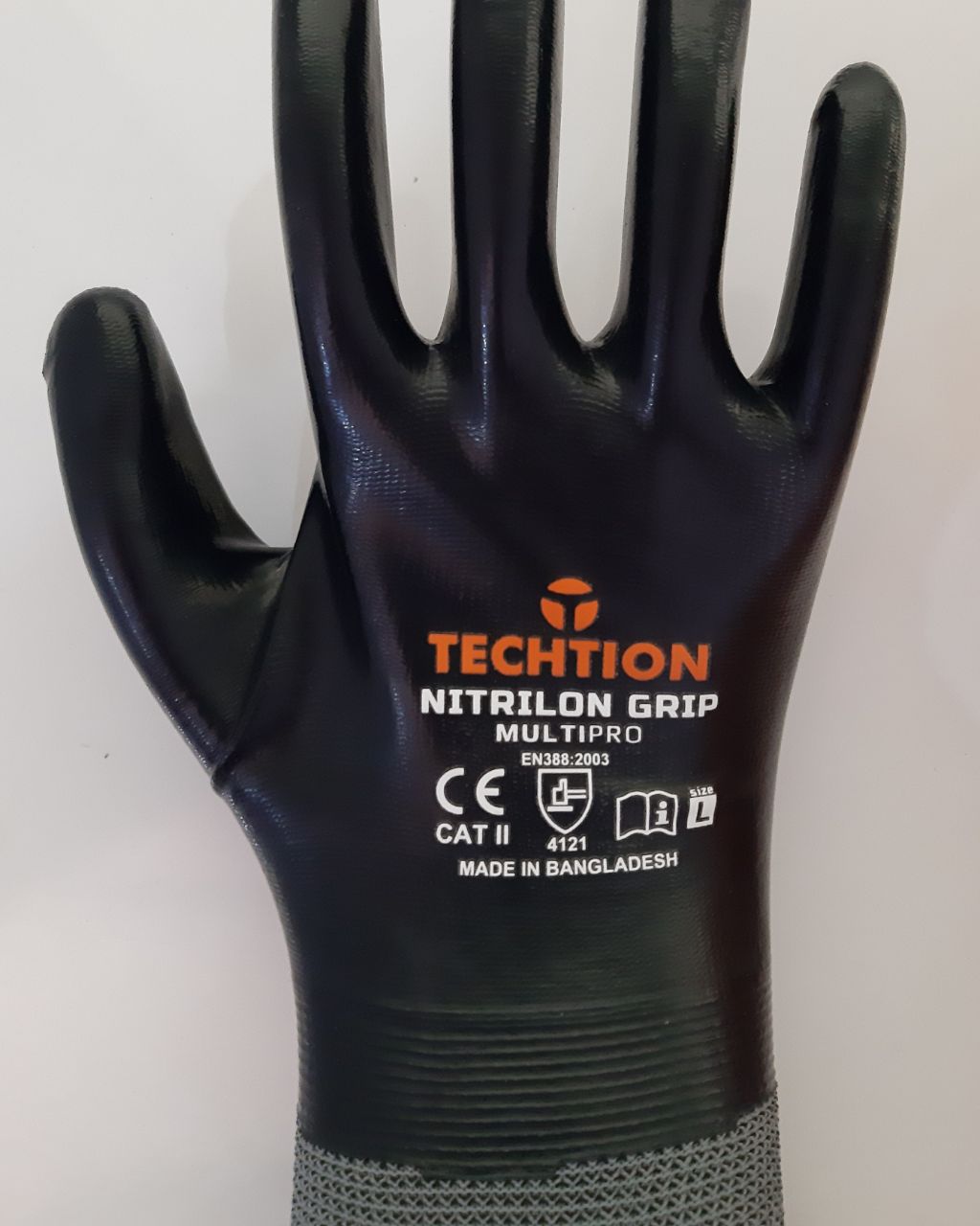 ️دستکش TECHTION?مدل NITRILON GRIP