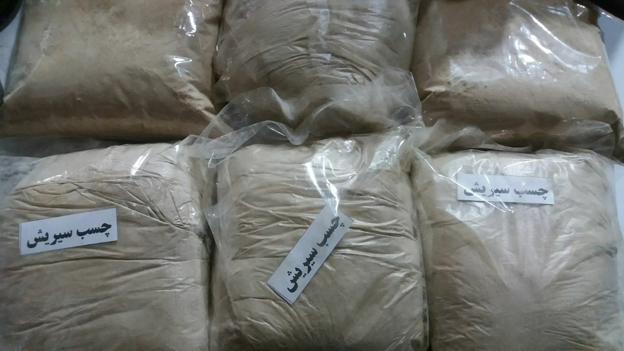 سریش بسته بندی شده وزن خالص ۴۰۰ گر