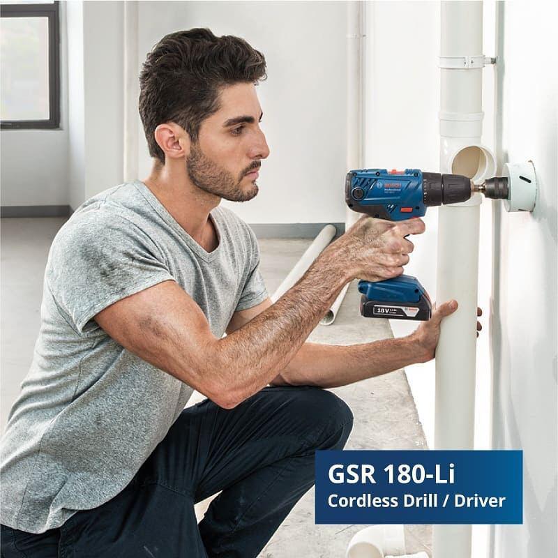 دریل پیچ گوشتی شارژی بوش GSR 180 Li