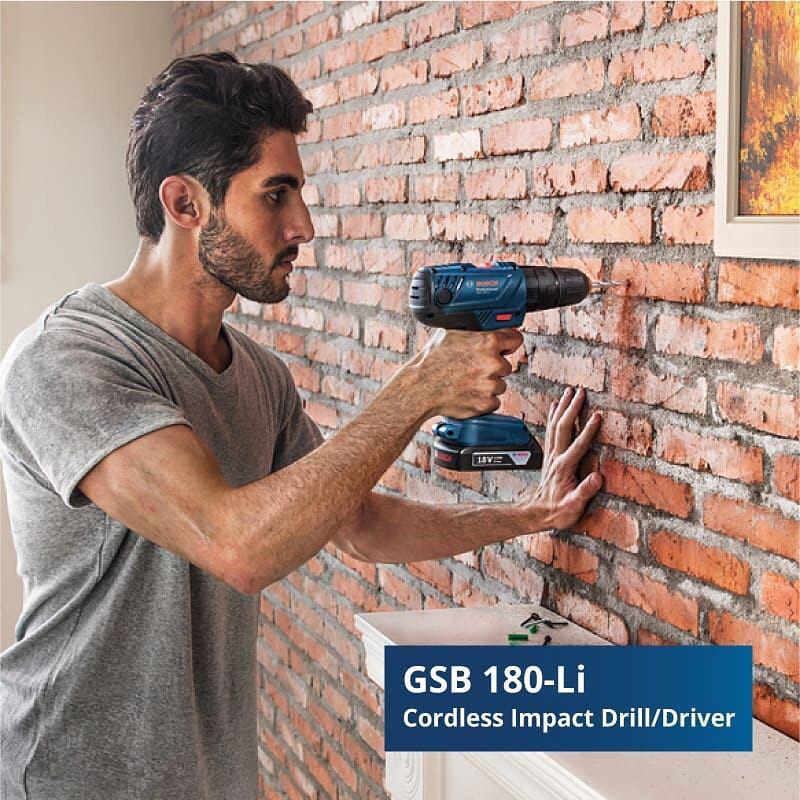 دریل چکشی شارژی بوش GSB 180 Li
