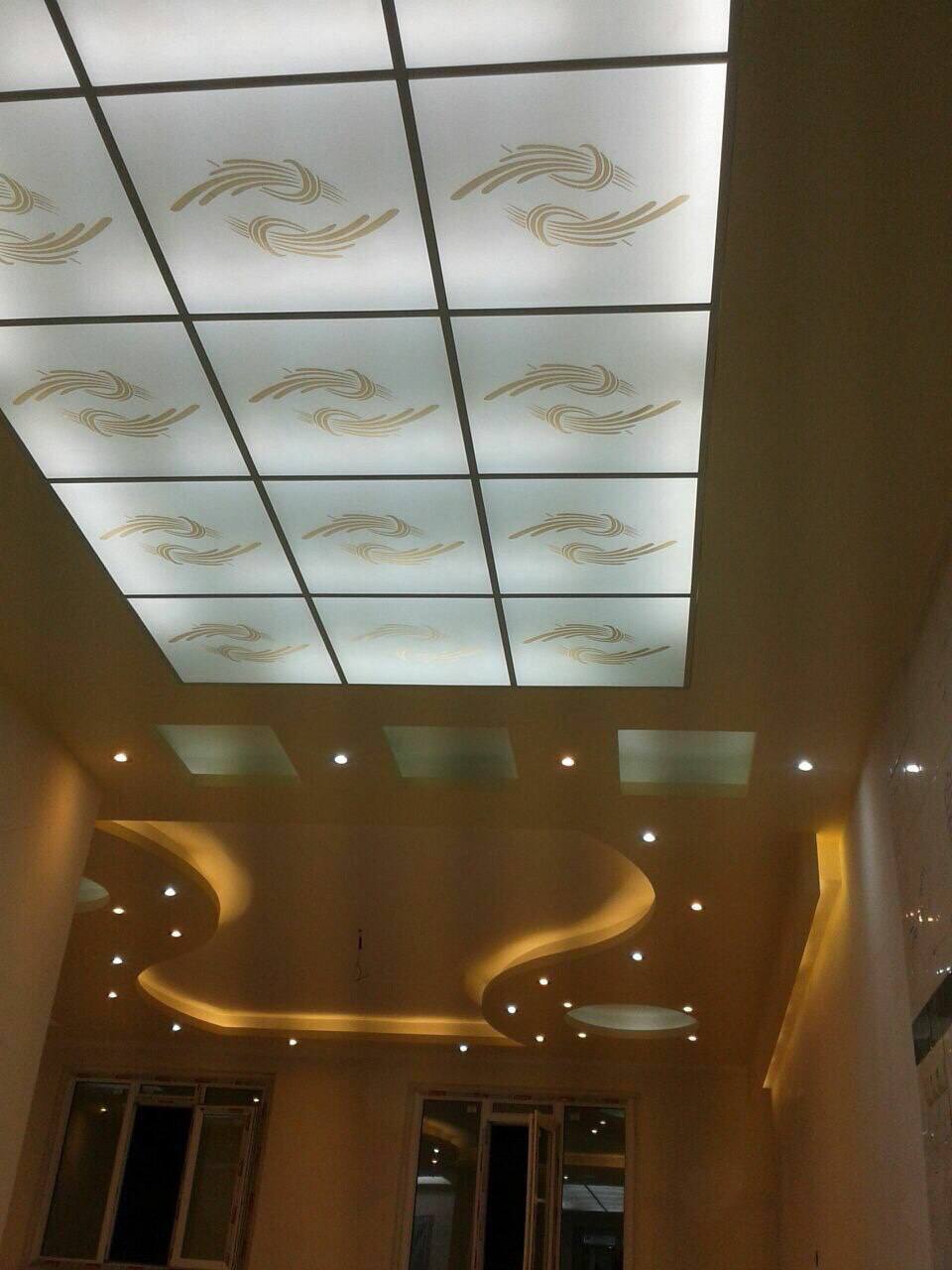 ️سقف کاذب گلس گیلاس️️مجموعه ای بی 