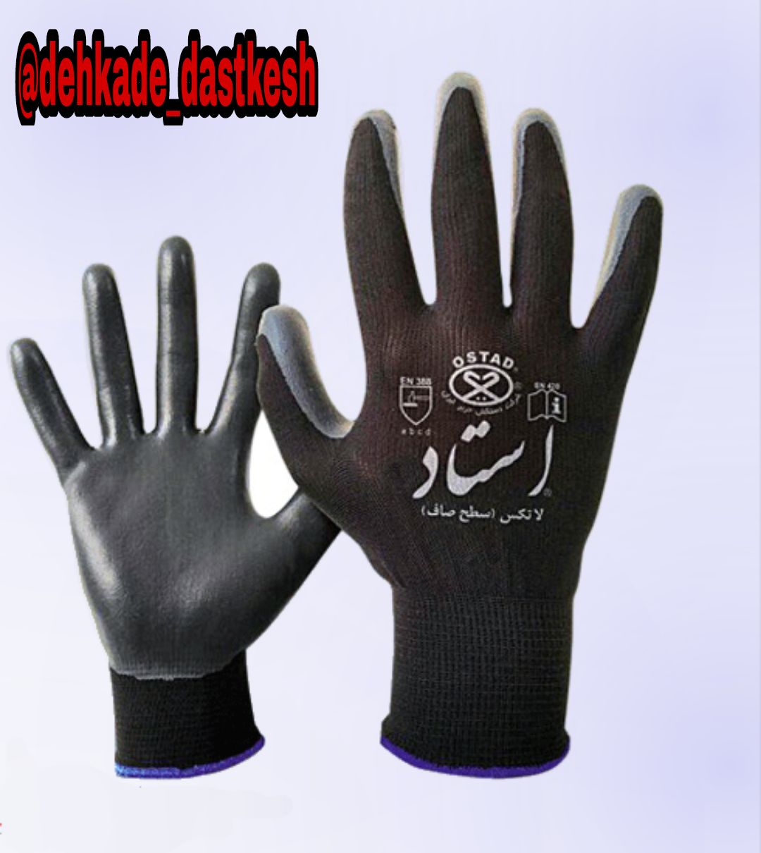 دستکش استاد موادی درحال پخشبسته 