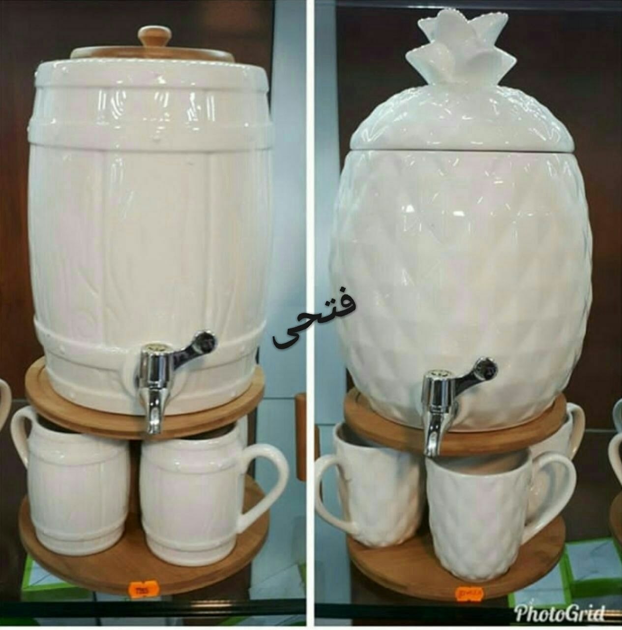 کلمن آب بعلت نداشتن کارتن به قیمت 