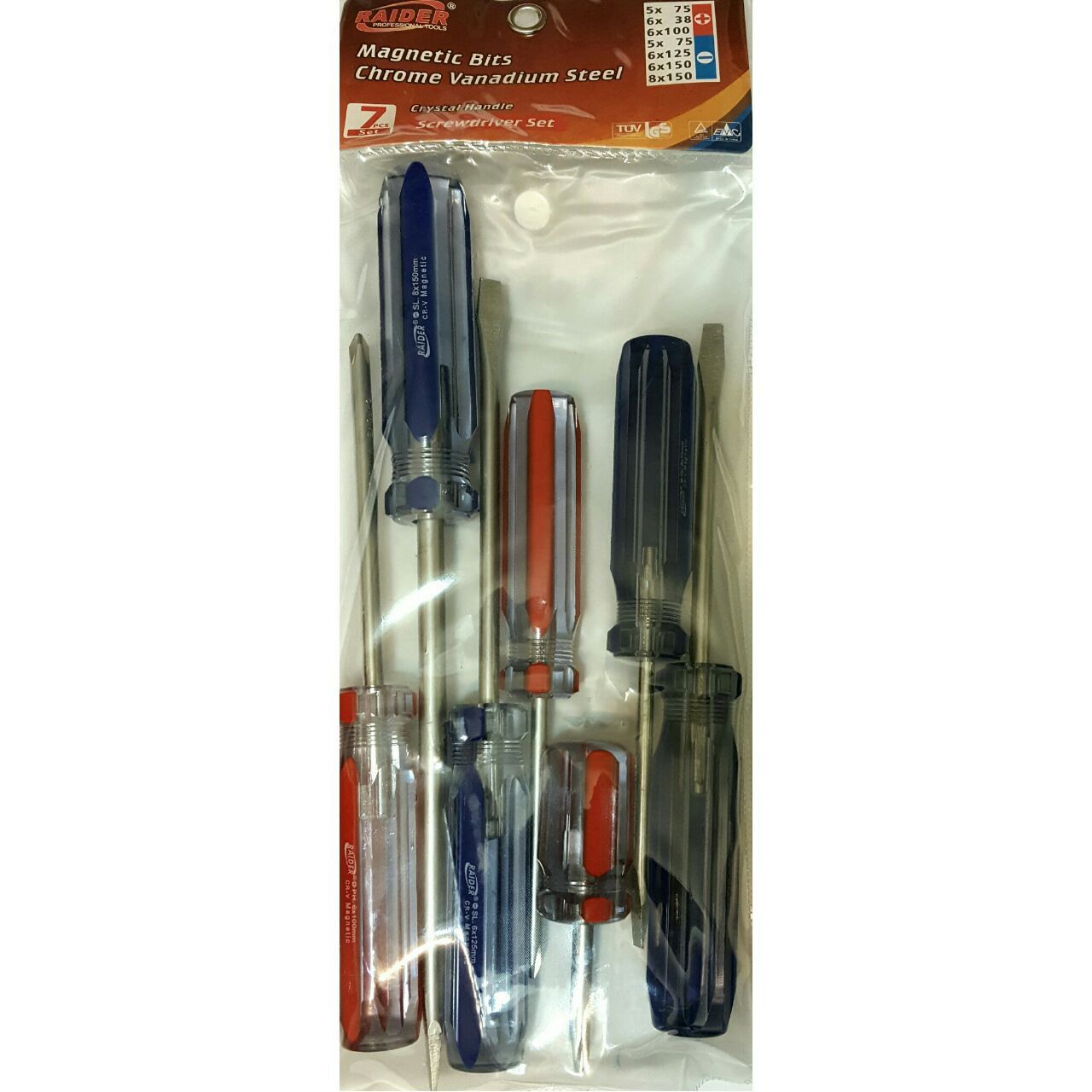 پیچ گوشتی کیفی7عددی طرح توسن رایدر 
