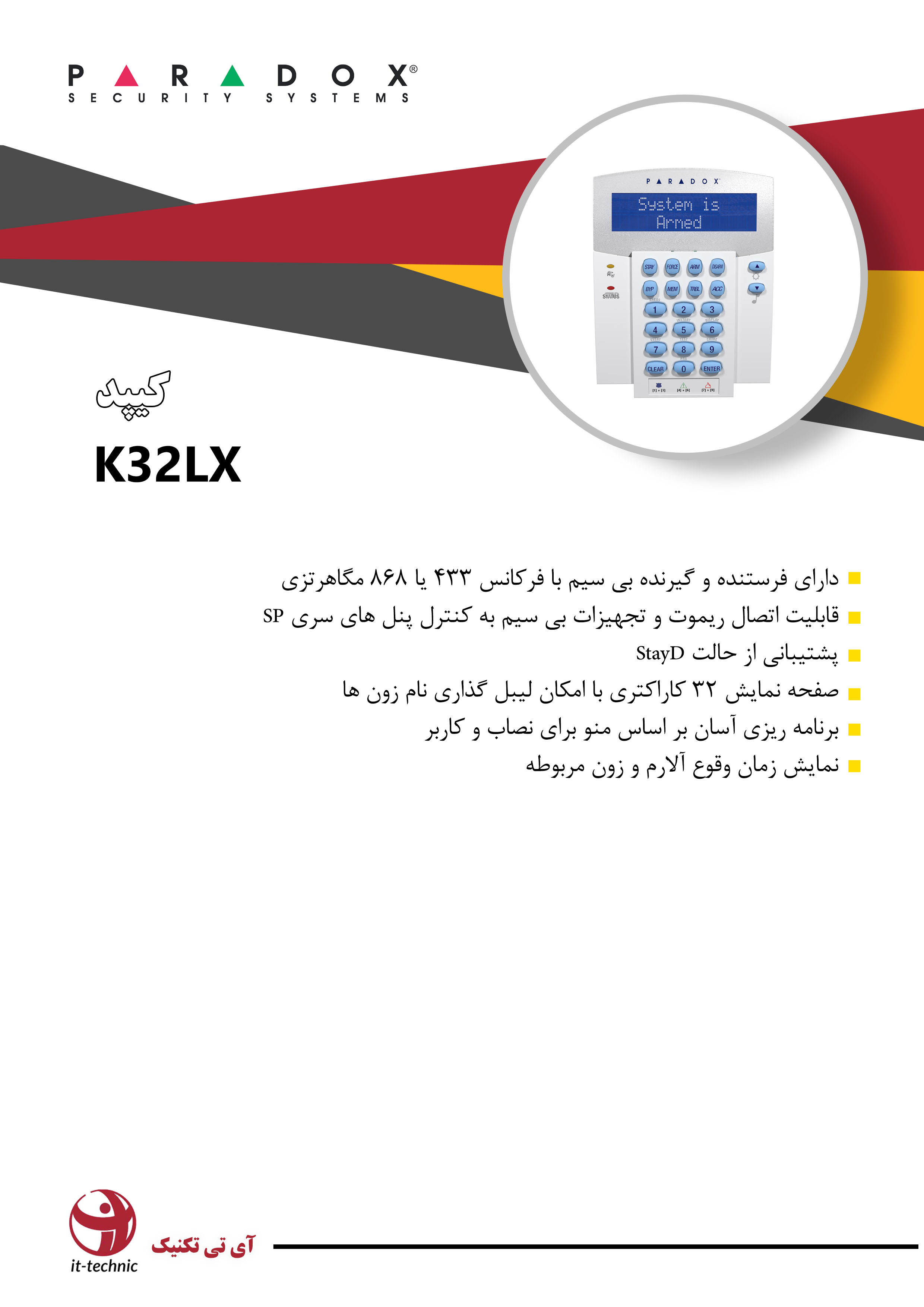 K32LX کیپد