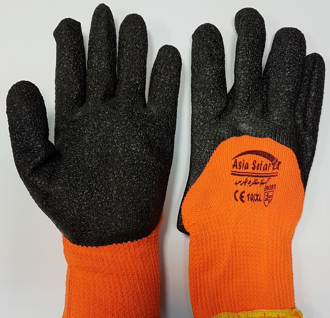 دستکش کرکی اسیا درجه یک نرم نرم کیس