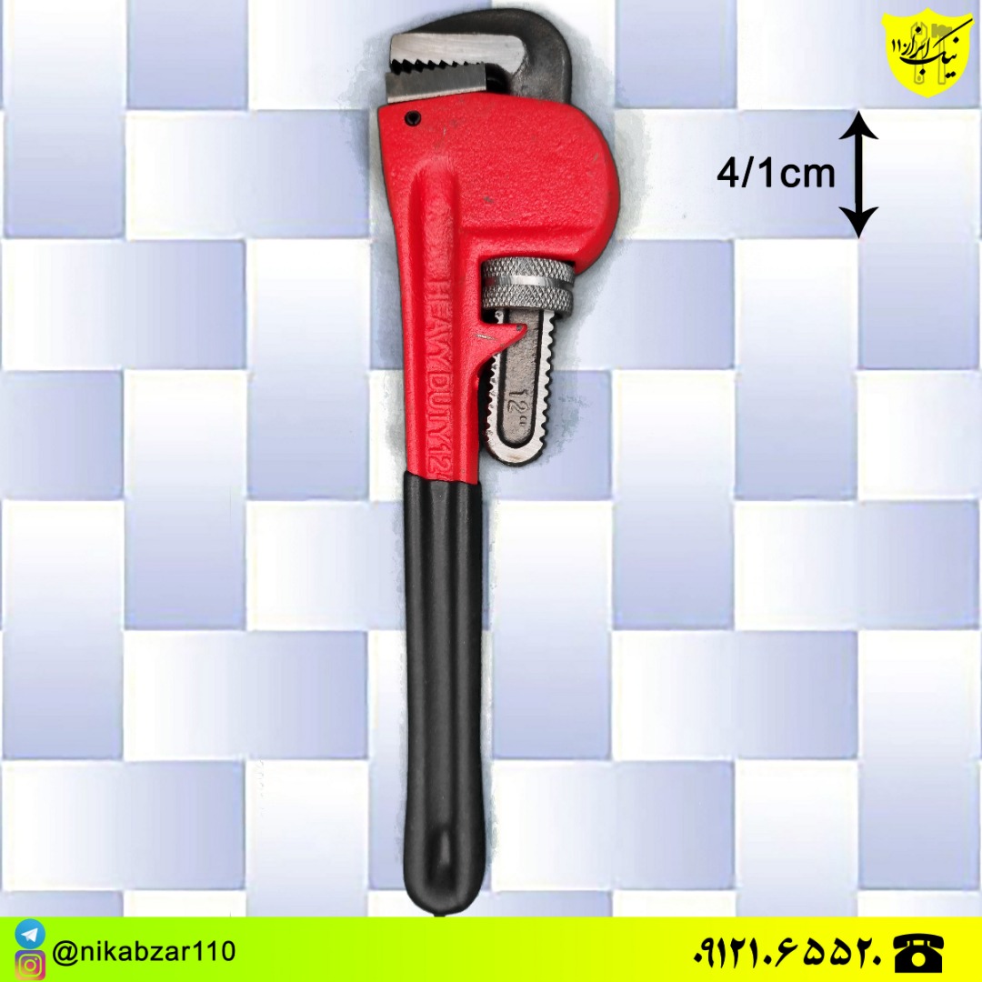  آچارشلاقی خارجی سایز 12 اینچ کیف