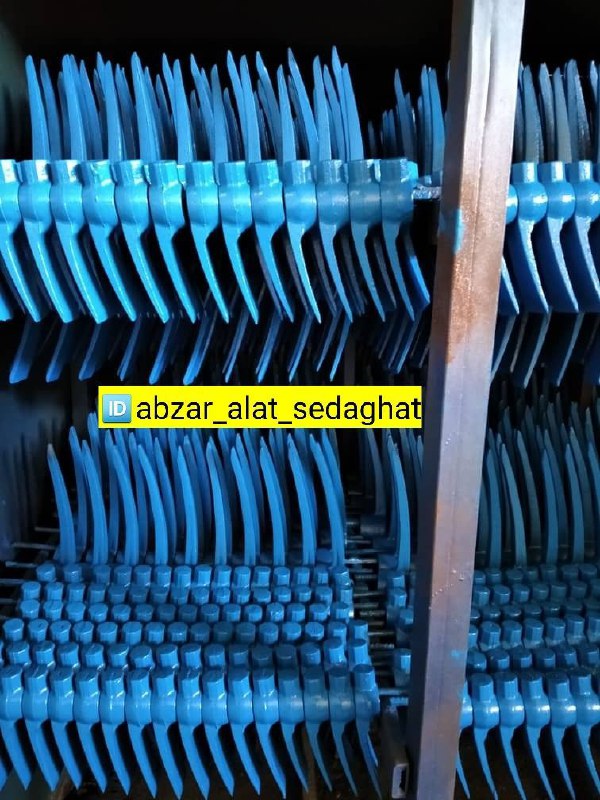 ️ تولید کلنگ و تیشه️ کلنگ دوسر م