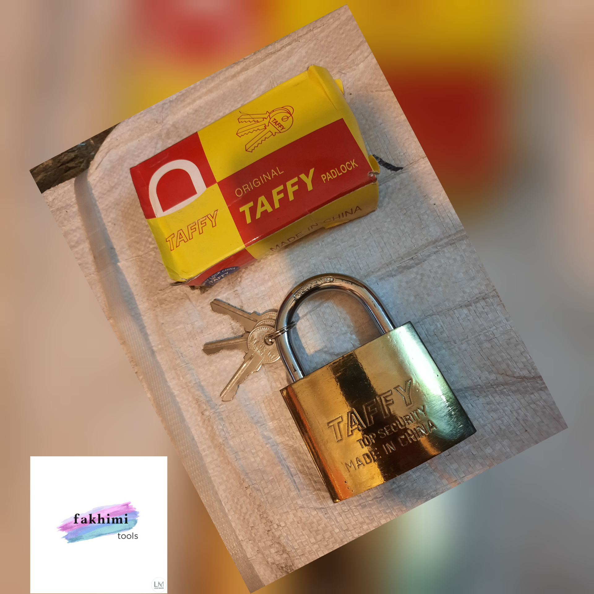 قفل اویز طرح برنج