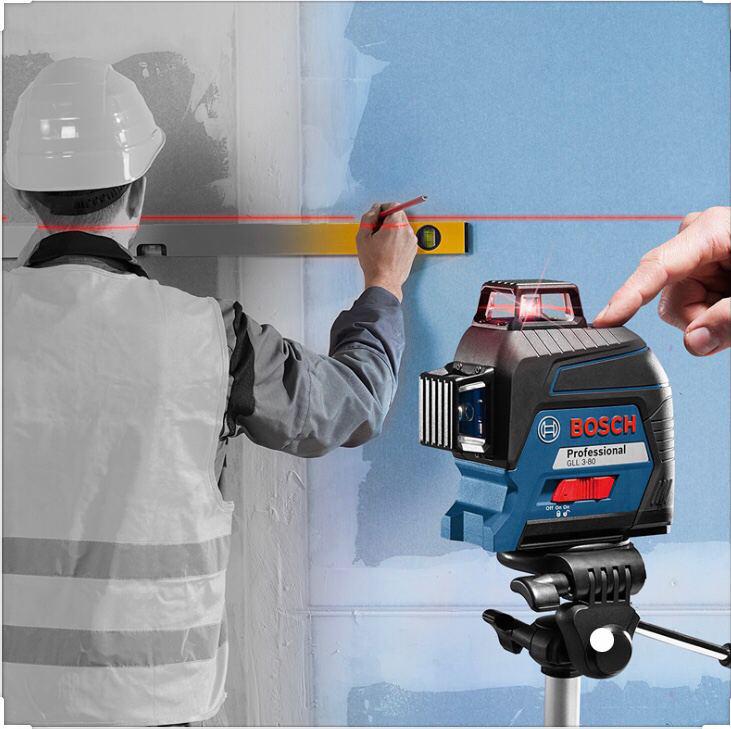 تراز لیزری۳خط بوش مدلGLL 3-80