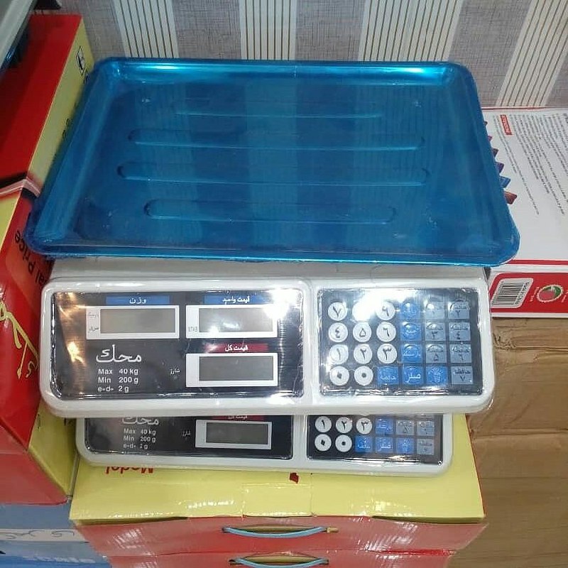 ترازو 40 كيلويى محک ظرفيت: ٤٠ كي