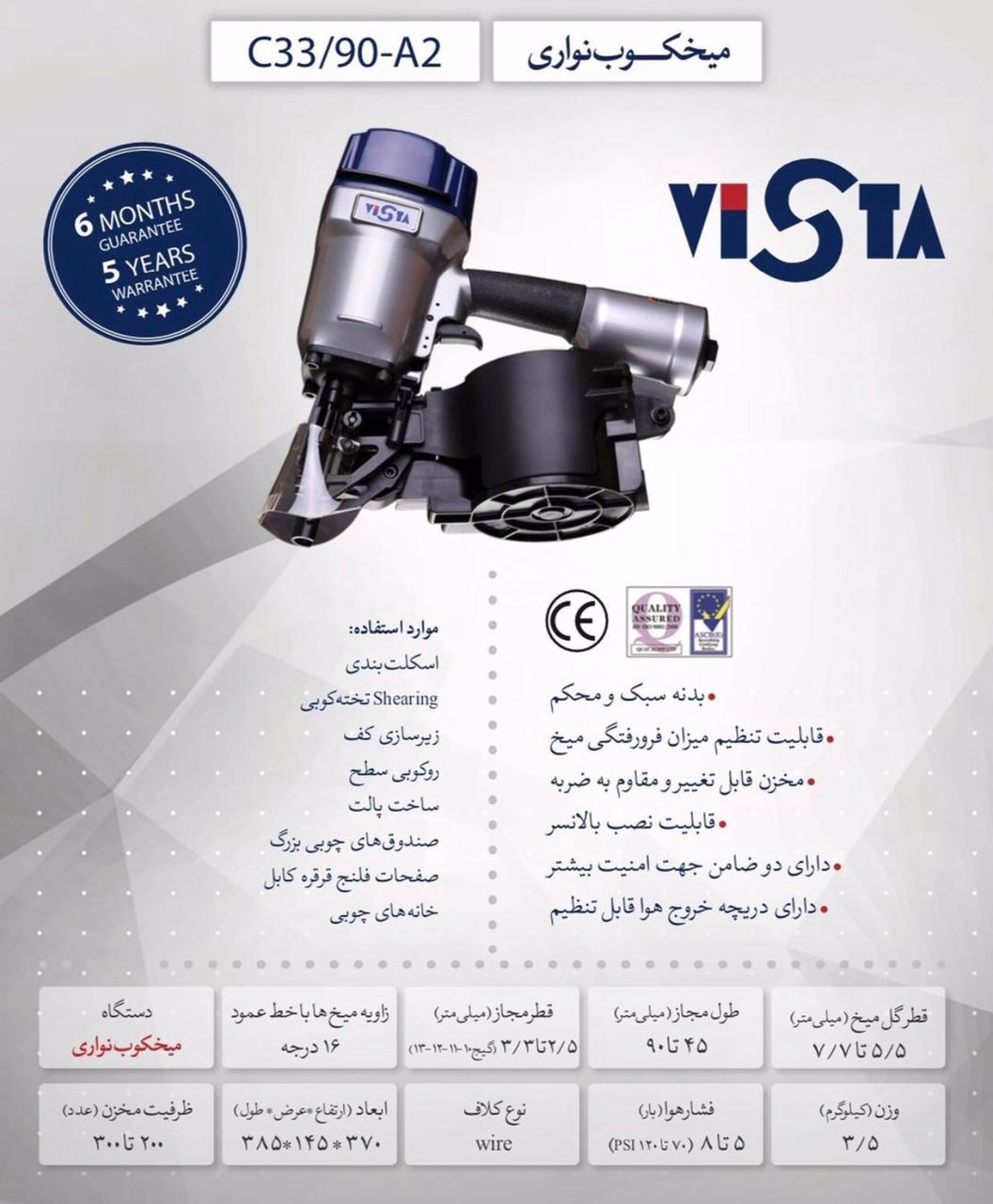 عرضه كننده انحصارى انواع ميخكوب و م