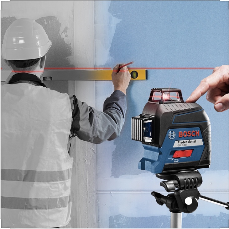 ترازلیزری۳خط۳۶۰درجه بوشGLL 3-80