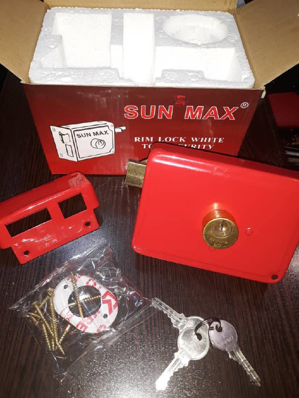 قفل حیاطی SUN MAX️3 کلید ساده️ 