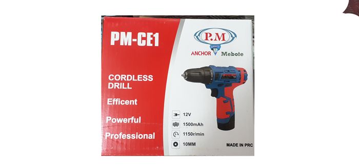 دریل شارژی 12 ولت دو سرعته PMیکسال