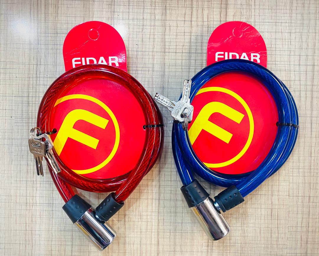 قفل دوچرخه سیم بکسلی ۸۰ سانتی کلید