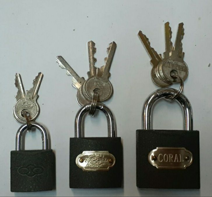 قفل آویز طوسی اصلیسایز ۲۵ الی ۳۸