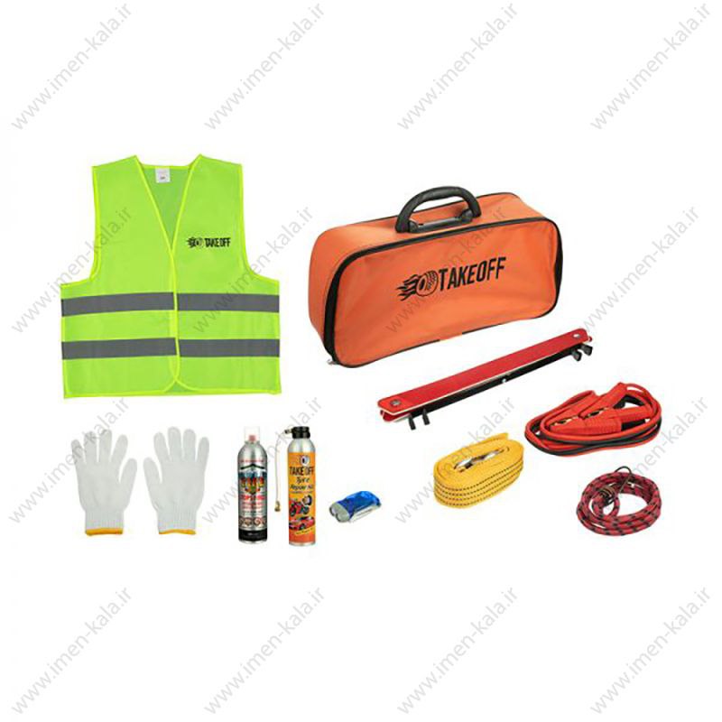 کیف لوازم اضطراری خودرو تیک آف مدل 