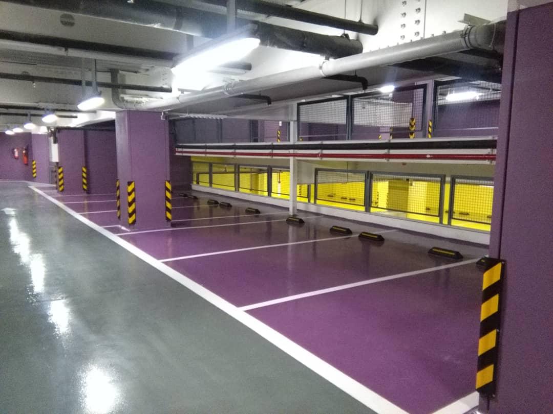 اجرای کفپوش اپوکسی پارکینگ