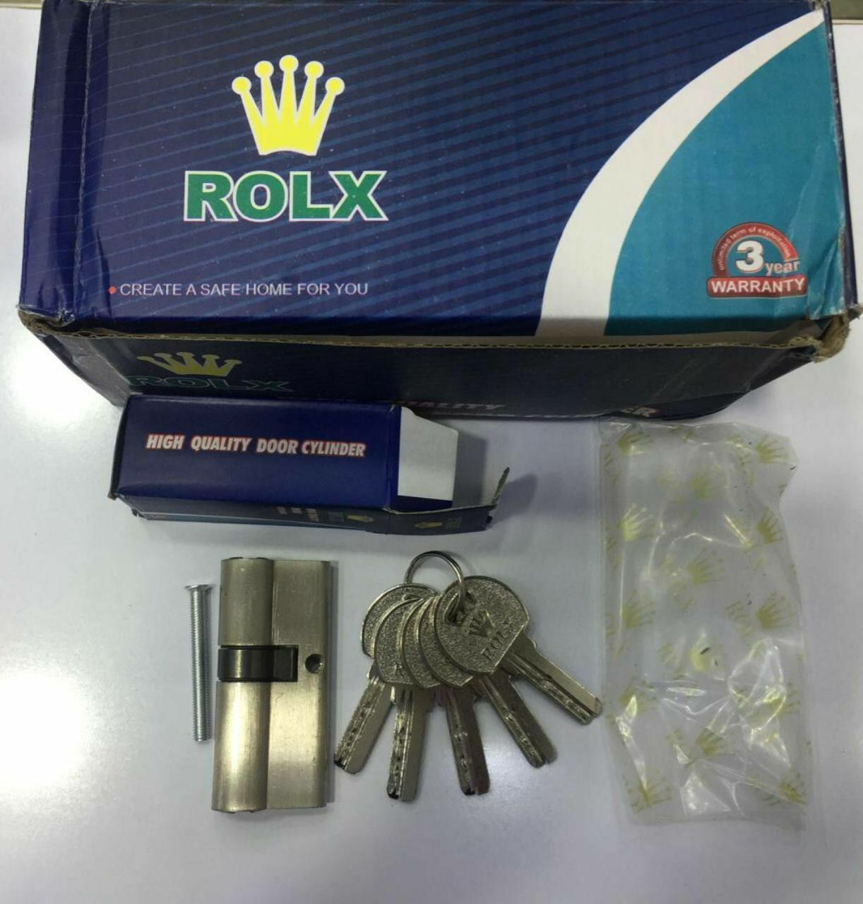 سیلندر ۷ زینک کلید کامپیوتری ROLX ک