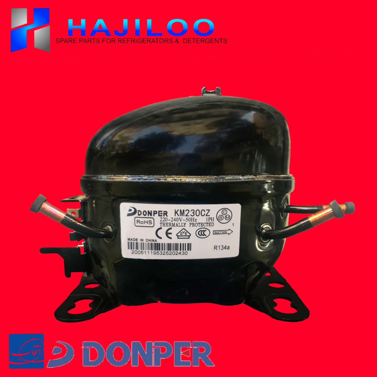 کمپرسور دانپر مدل: KM230CZ (۱/۴ )