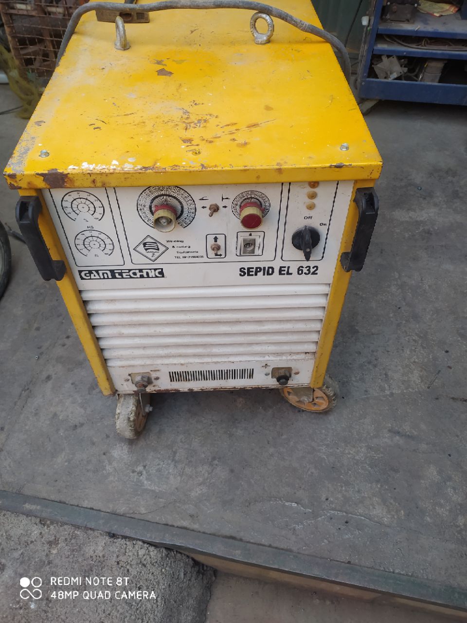 دستگاه جوش رکتیفایر 632آمپرمخصوص 