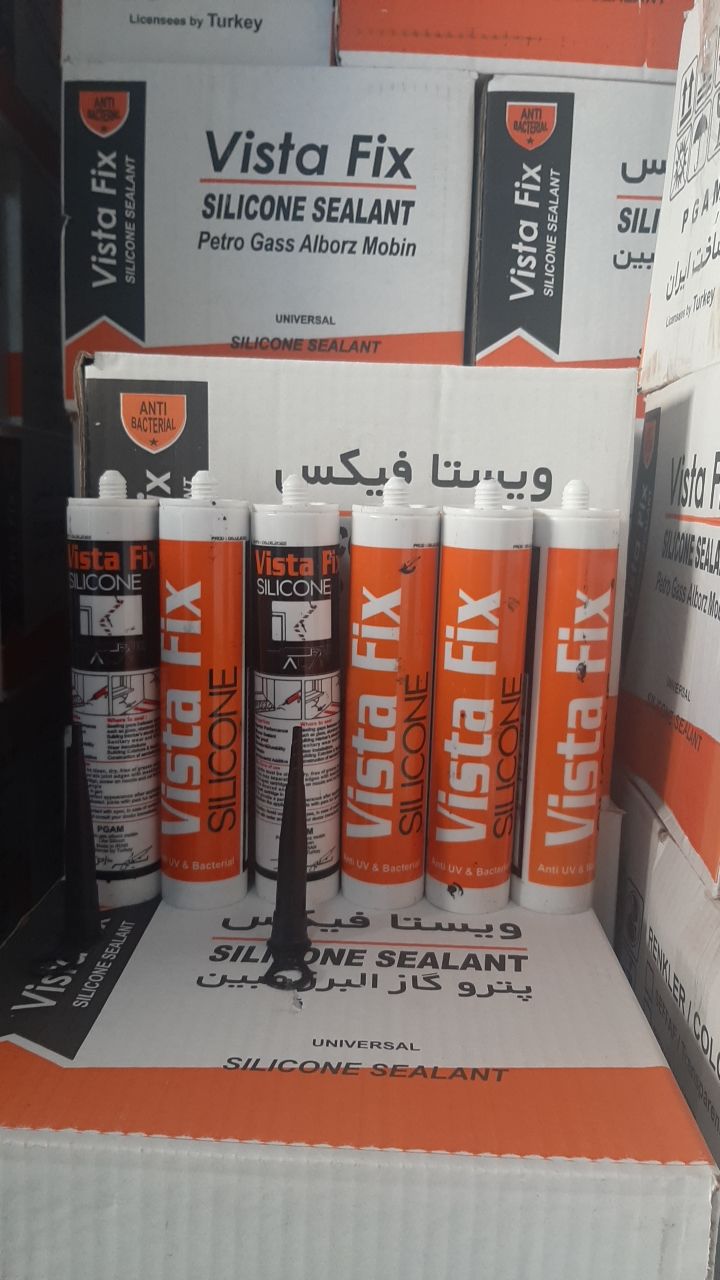 چسب اکواریوم ویستا فیکس بی رنگ سف
