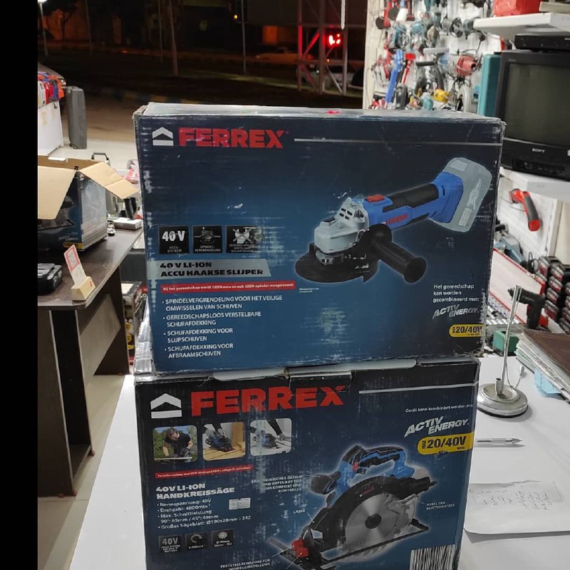 اره دیسکی و مینی فرزشارژیفیریکس آ