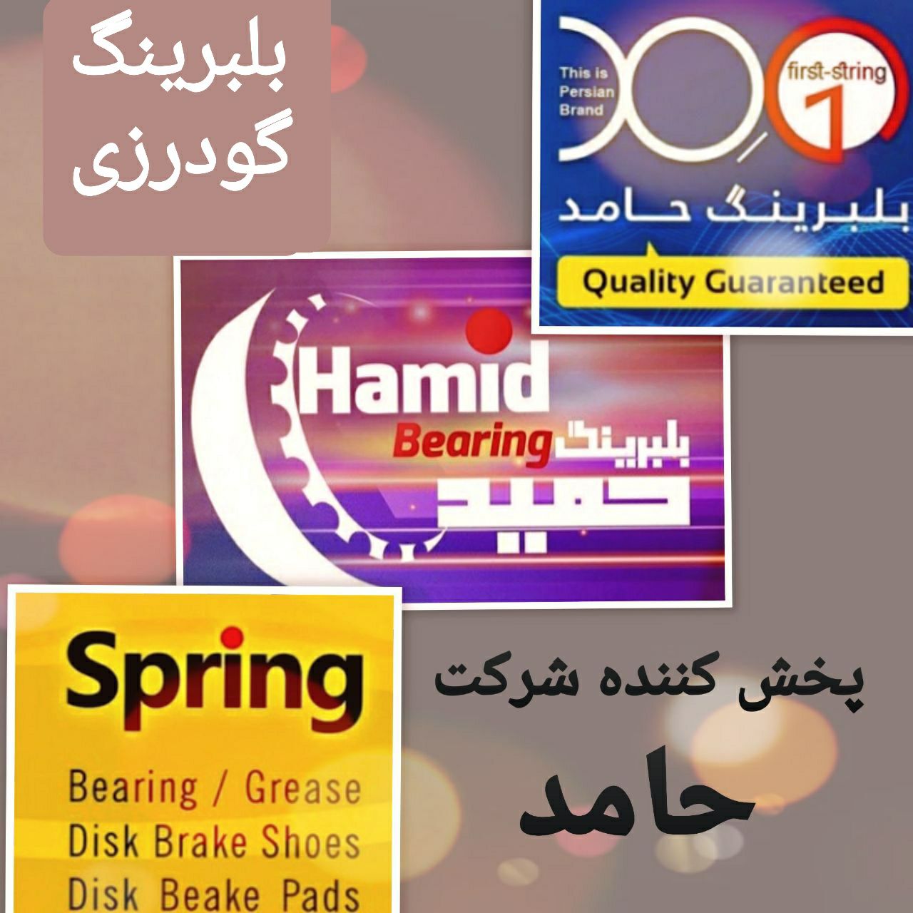پخش بلبرینگ گودرزیپخش عمده انواع ب