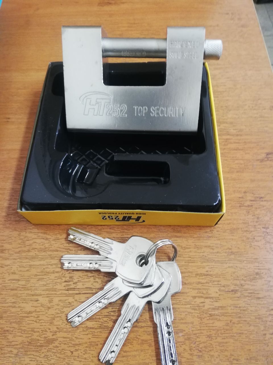  قفل کتابی 94 فولادی HT 252 5 کلی