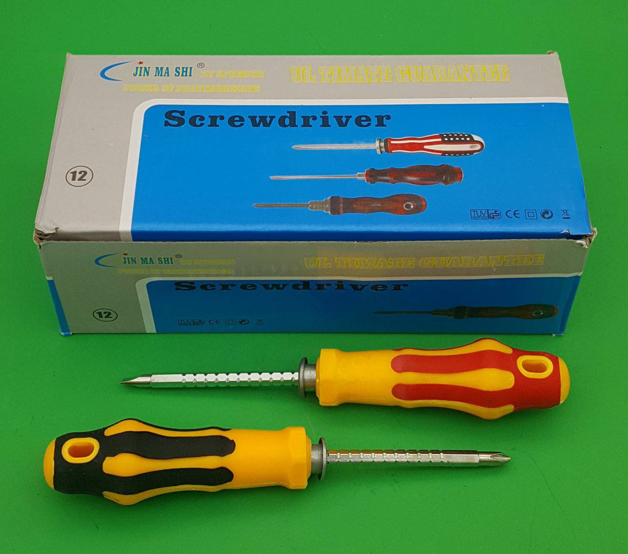 پیچ گوشتی دوطرفه دنده ایی️تعداد د