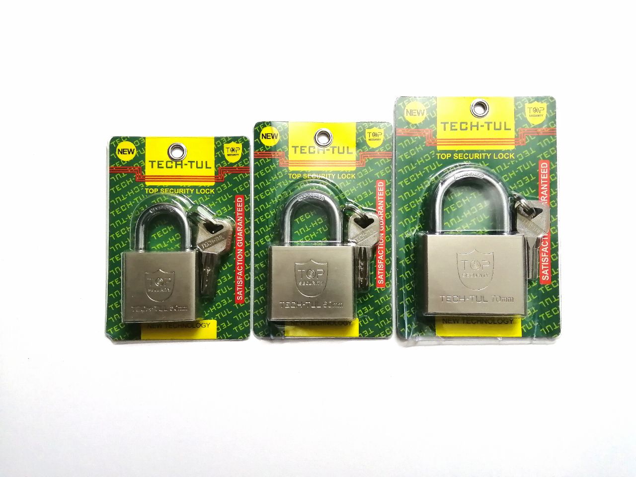 قفل آویز استیل کلید ناودانی tech_tu