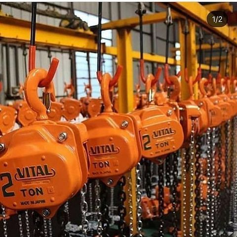 در حال پخش جرثقیلهایی دستی ویتال 