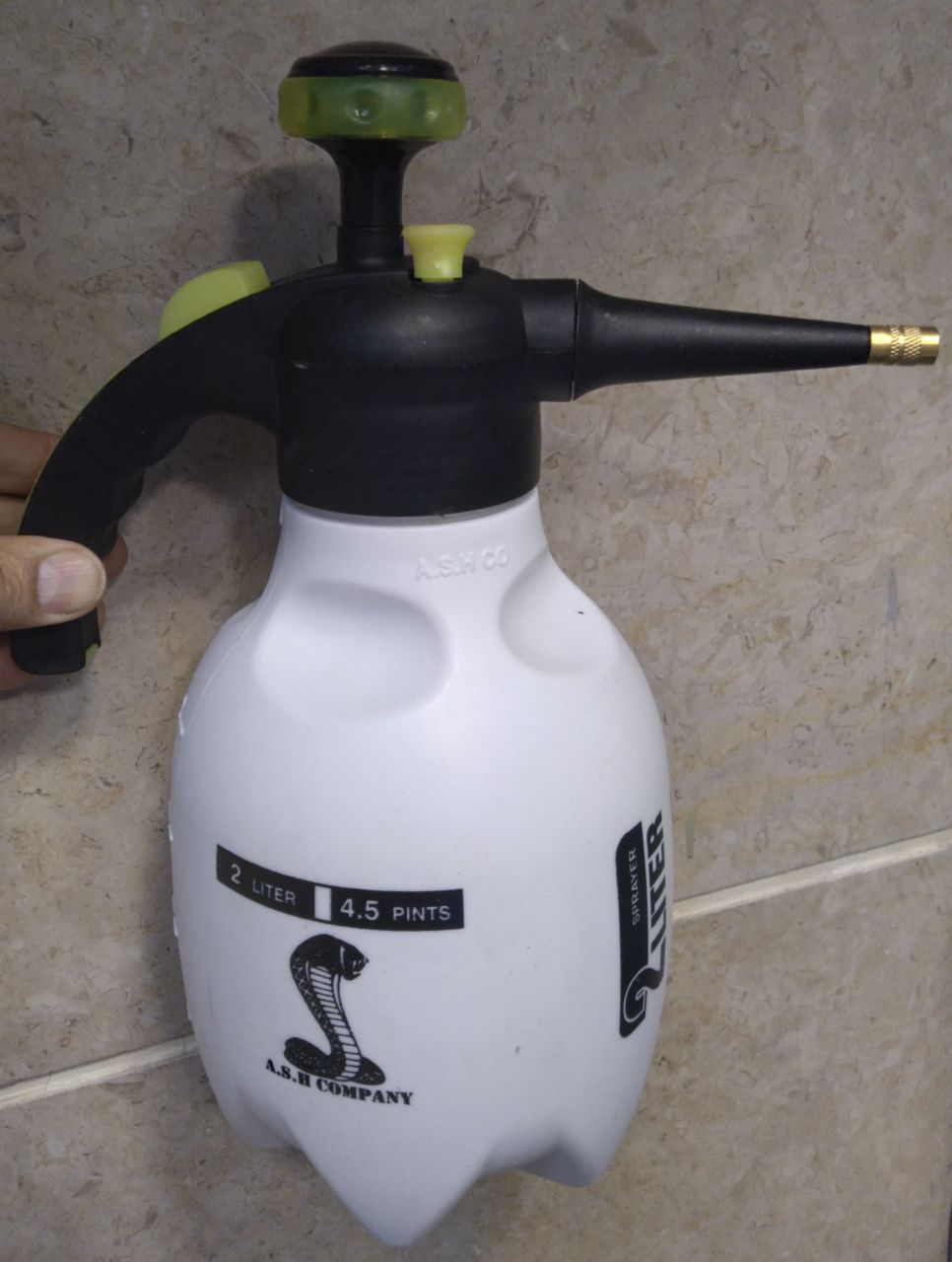 سمپاش ۲ لیتری کبرا نازل برنجی کیفی