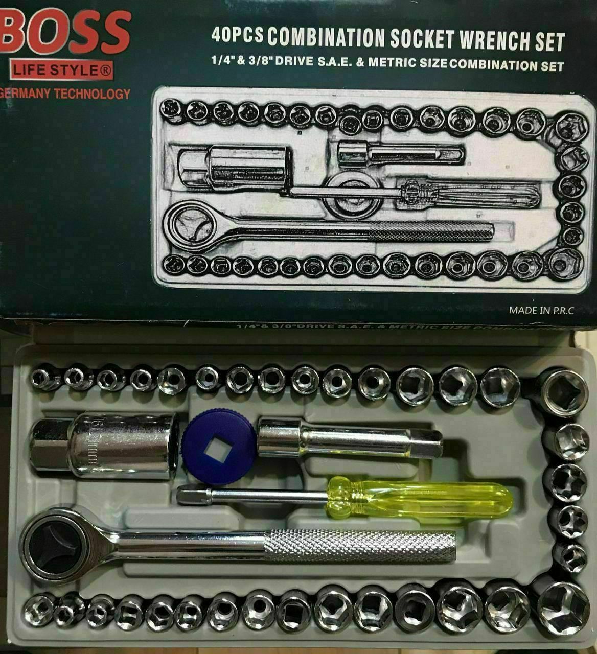  جعبه بکس ۴٠ پارچه BOSS کیفیت عال