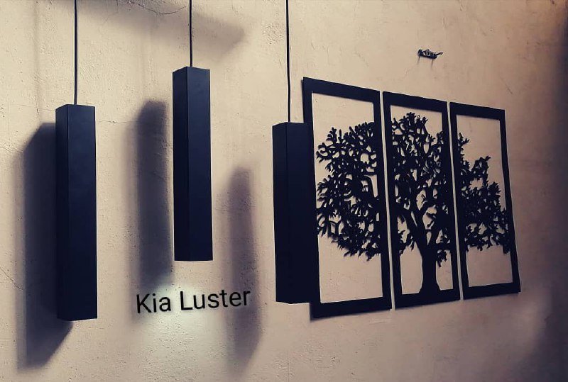 Kia_luster️️️آویز مکعبی ۴۰ سانت 