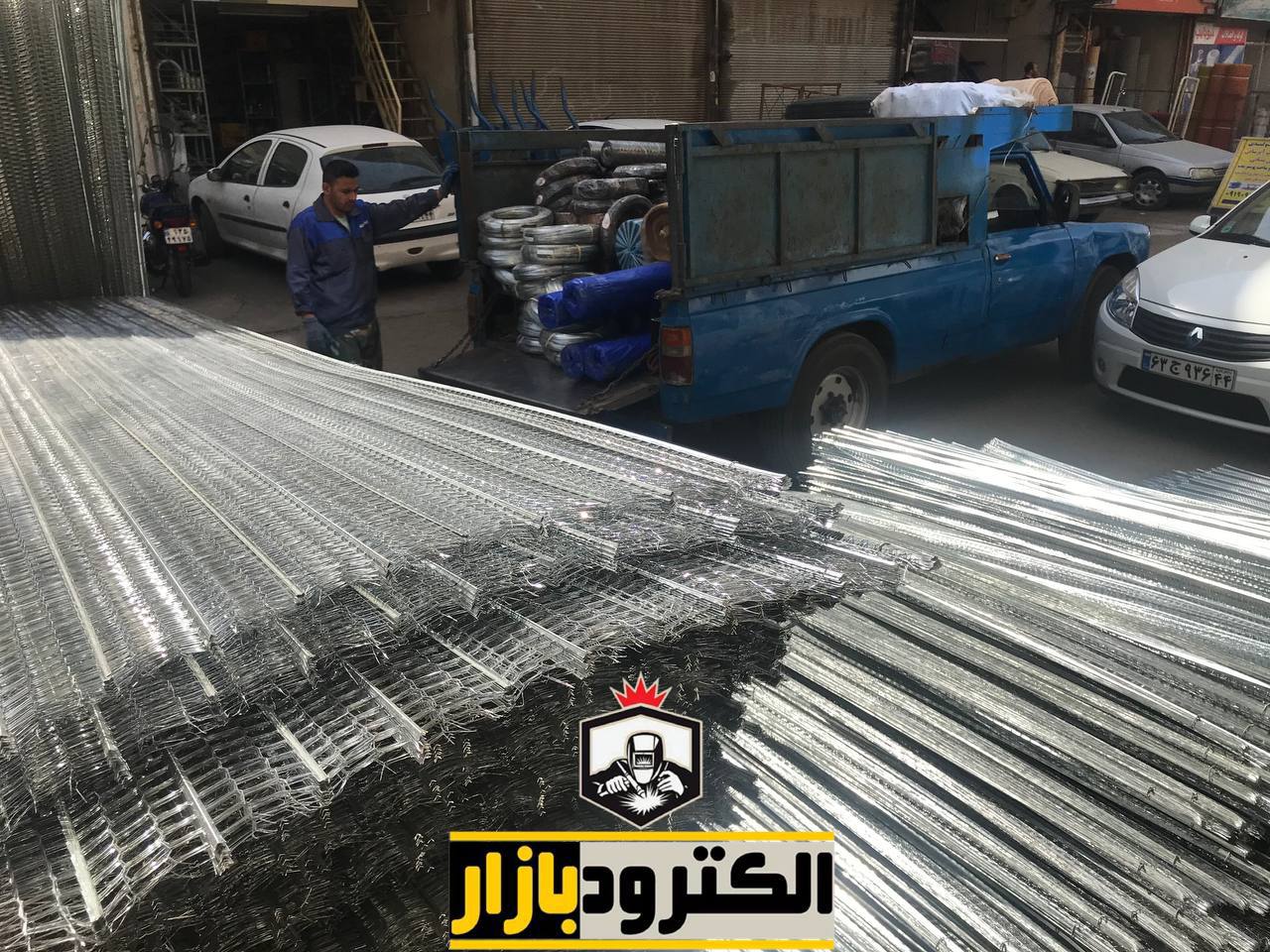 پخش انواع الکترود و لوازم ساختمانی 