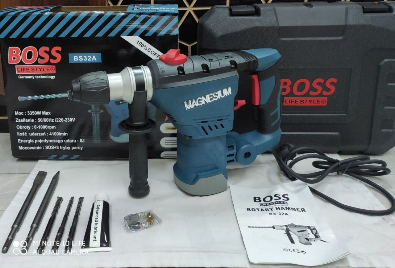  بتن کن چهار شیار BOSS ٧ کیلویی،