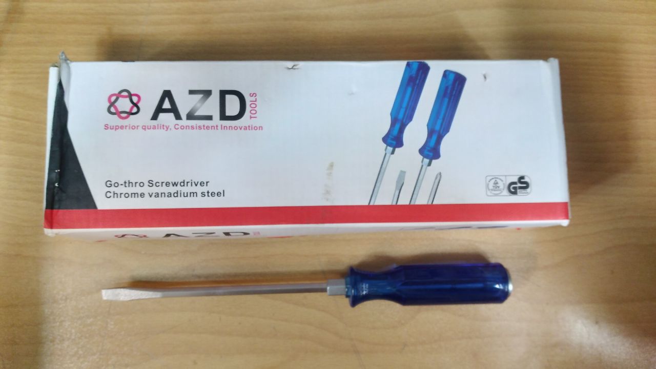 《پیچ گوشتی دوسو ضربه خورA.Z.D 6×150