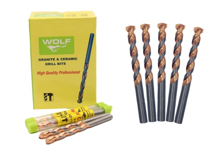 مته های گرانیتی وسرامیکی ولف WOLF