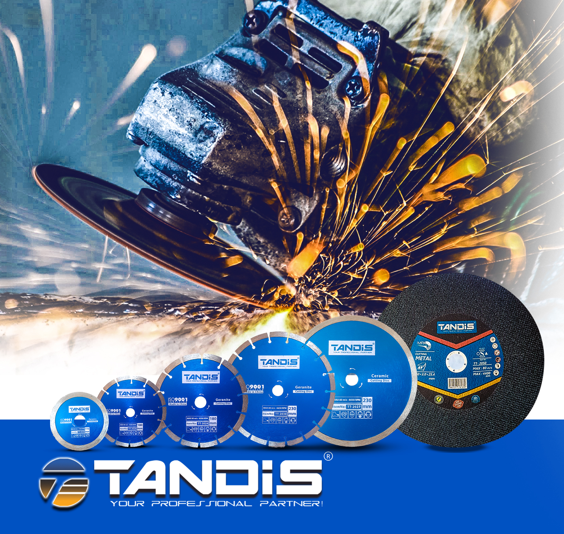سنگ های برش و سایش تندیس TANDIS