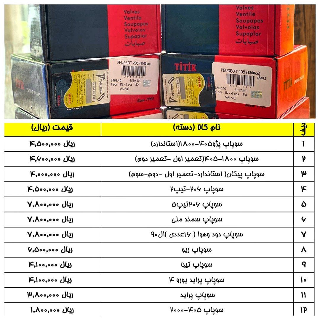 دوستان عزیز توجه کنیدمحصولات دا