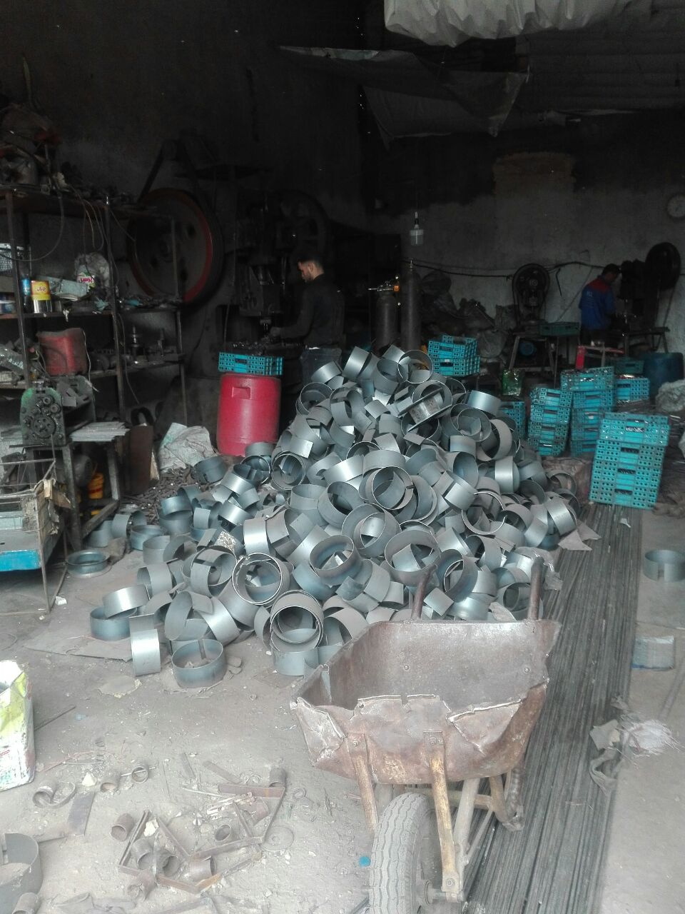 درحال تولید رینگ فرغون