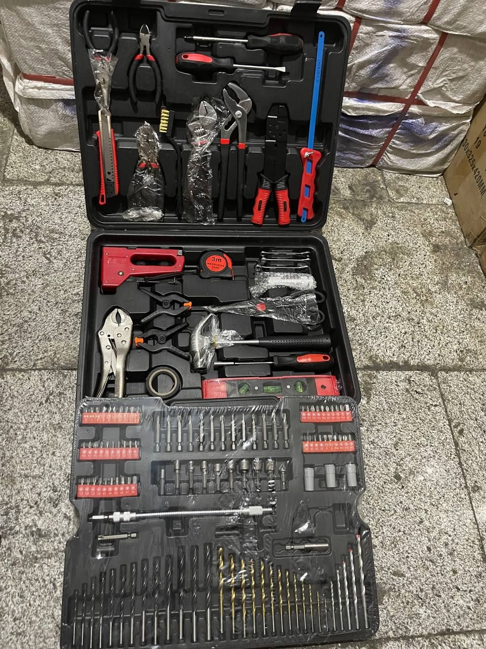 ست کیف ابزار کامل ۵۵۰پارچه تعداد 