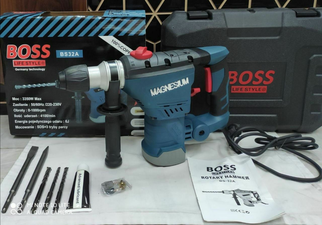 بتن کن ٧ کیلویی چهارشیار BOSS