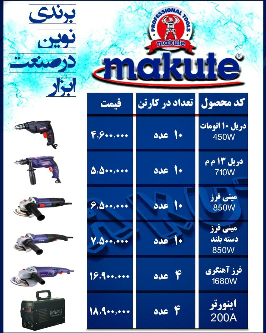 #گروه_پخش_ابزار_آترین_صنعت #ماکوت