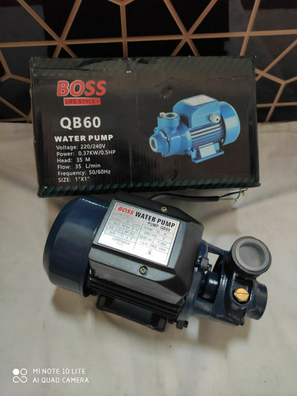  پمپ آب نیم اسب BOSS توزیع با قیم