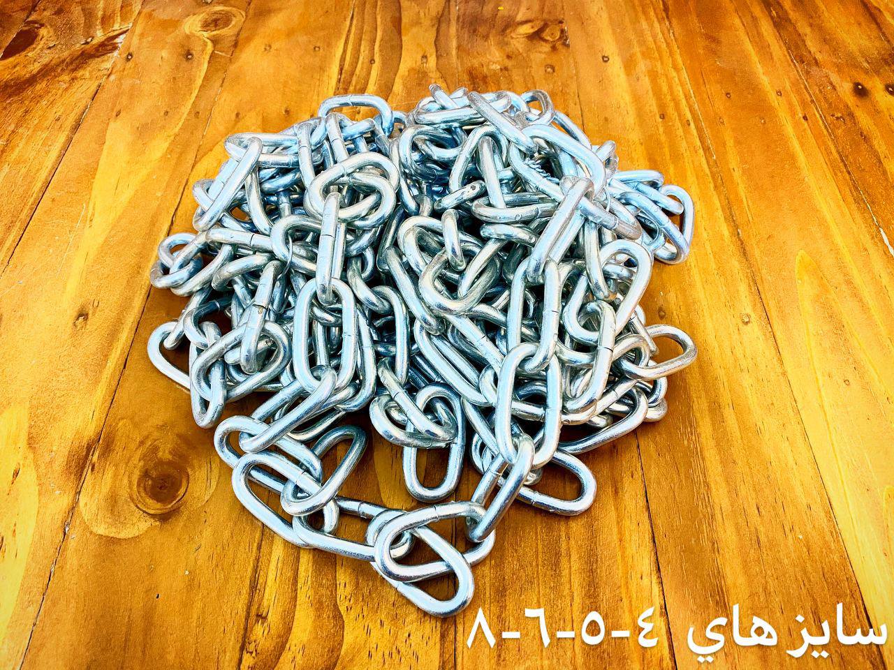 زنجير جوشي گالوانيزه ايرانيدر سايز