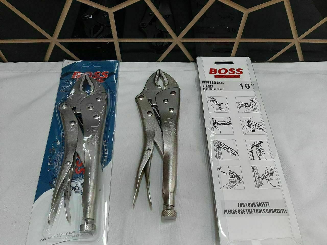 انبر قفلی سایز ۱۰ باستعداد در کار